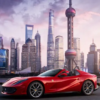 Ferrari 812 4k wallpaper