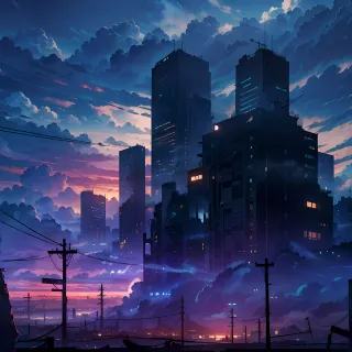 4k aesthetic blue wallpaper