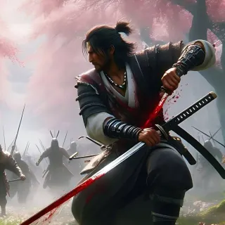 Ghost of Tsushima mobile 4k wallpaper