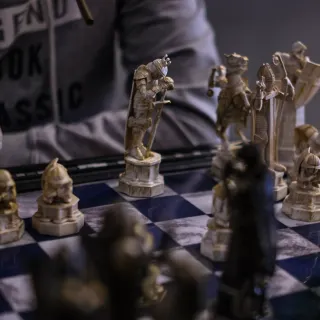 Chess king 4k wallpaper