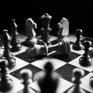 Chess king 4k wallpaper