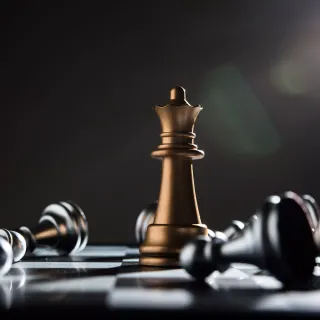 Chess king 4k wallpaper