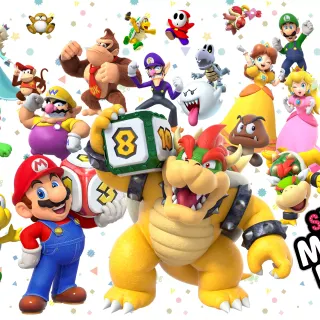 Mario Party 4k wallpaper