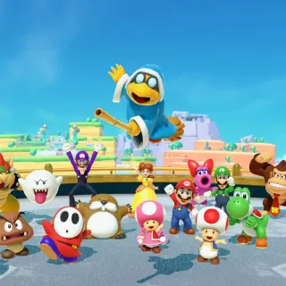 Mario Party 4k wallpaper