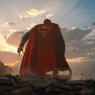 4k Superman PC wallpaper