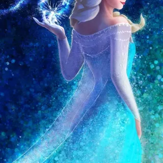 iPhone Frozen wallpaper