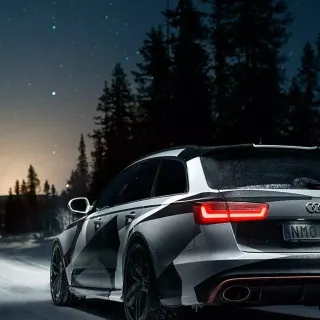 Audi A6 phone wallpaper