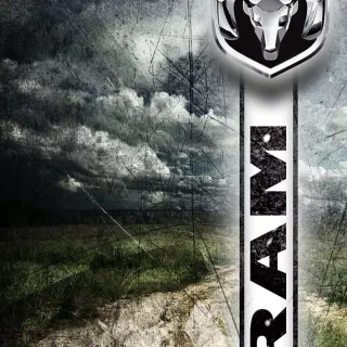 Dodge logo iPhone wallpaper