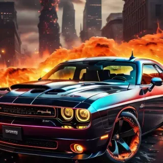 Dodge logo iPhone wallpaper