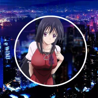 Akeno Himejima iPhone wallpaper