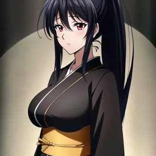 Akeno Himejima iPhone wallpaper