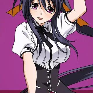 Akeno Himejima iPhone wallpaper