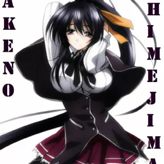 Akeno Himejima iPhone wallpaper