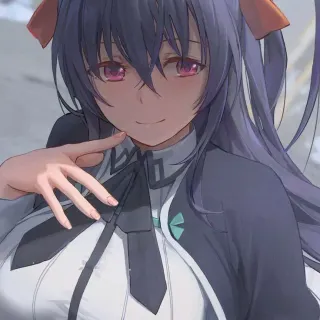Akeno Himejima iPhone wallpaper
