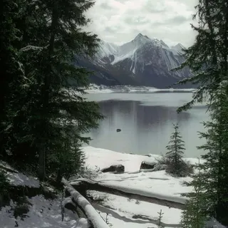 iPhone 12 Pro Max snow wallpaper