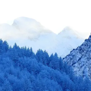 iPhone 12 Pro Max snow wallpaper