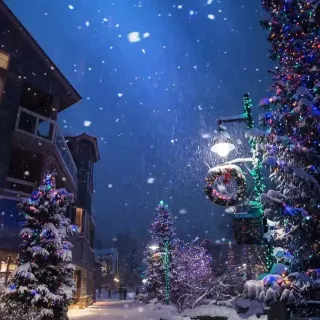 iPhone 12 Pro Max snow wallpaper