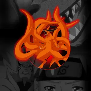 Naruto and Kurama iPhone wallpaper