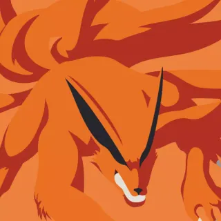 Naruto and Kurama iPhone wallpaper