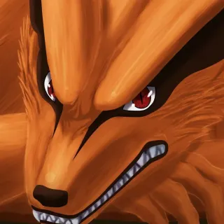 Naruto and Kurama iPhone wallpaper