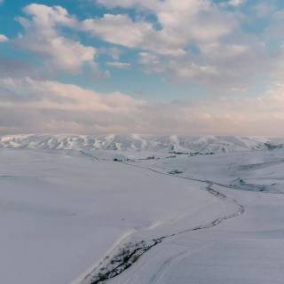 iPhone 12 snow wallpaper