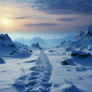 iPhone 12 snow wallpaper