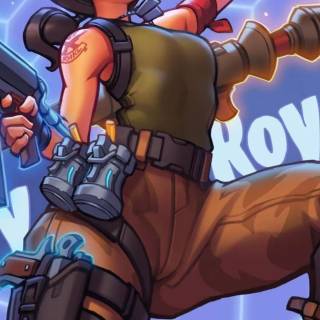 Fortnite girl phone wallpaper