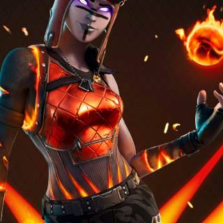 Fortnite girl phone wallpaper