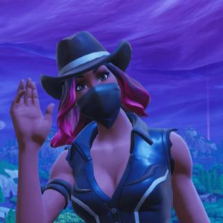 Fortnite girl phone wallpaper