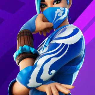 Fortnite girl phone wallpaper