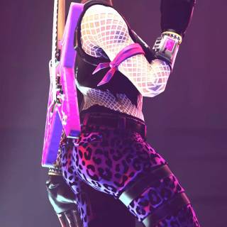 Fortnite girl phone wallpaper