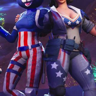 Fortnite girl phone wallpaper