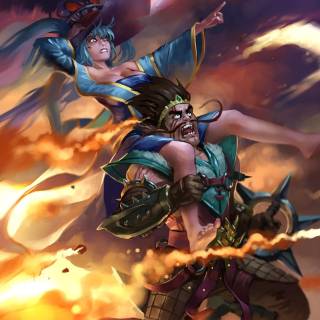 Draven phone wallpaper