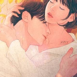 Anime couples iPhone wallpaper