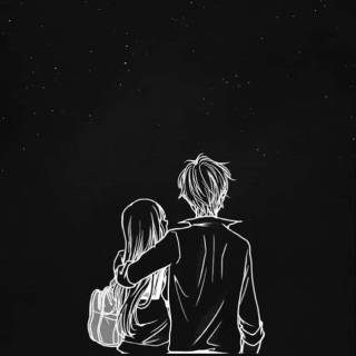 Anime couples iPhone wallpaper