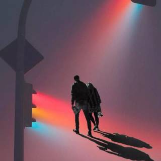 Anime couples iPhone wallpaper