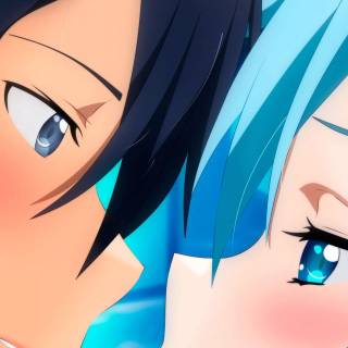 Anime couples iPhone wallpaper