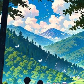 Anime couples iPhone wallpaper