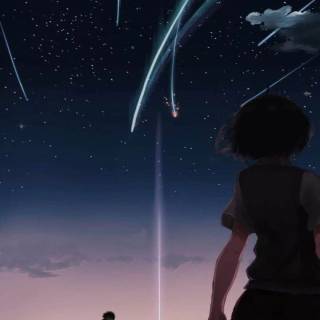 Sad anime girl phone wallpaper