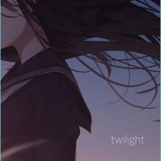 Sad anime girl phone wallpaper