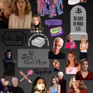 Buffy The Vampire Slayer iPhone wallpaper