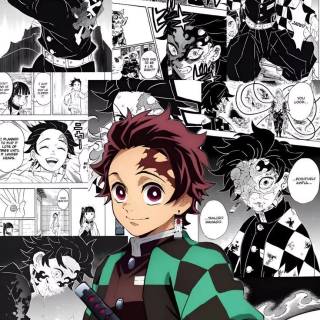 Kamado Tanjiro phone wallpaper