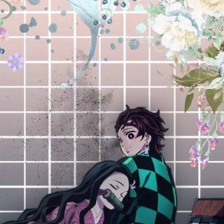 Kamado Tanjiro phone wallpaper