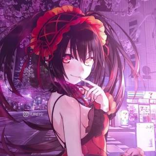 Kurumi Tokisaki iPhone wallpaper