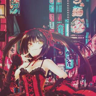 Kurumi Tokisaki iPhone wallpaper