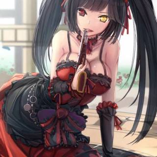 Kurumi Tokisaki iPhone wallpaper