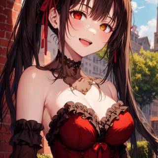 Kurumi Tokisaki iPhone wallpaper