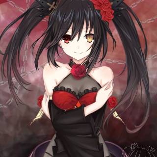 Kurumi Tokisaki iPhone wallpaper