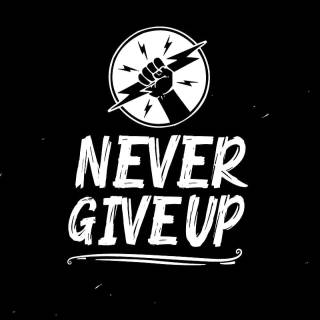 Never Give Up iPhone wallpaper