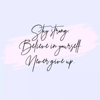 Never Give Up iPhone wallpaper